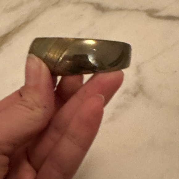 925 Silver cuff with engraving - Picture 2 of 4